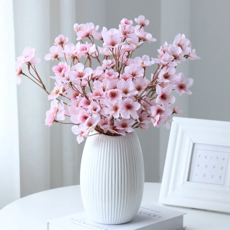 40cm Peach Blossom Silk Artificial Flower Unrequited Lover Fake Flowers Branch Wedding Birthday Party Home Room Table Decoration
40cm Peach Blossom Silk Artificial Flower Unrequited Lover Fake Flowers Branch Wedding Birthday Party Home Room Table Decoration