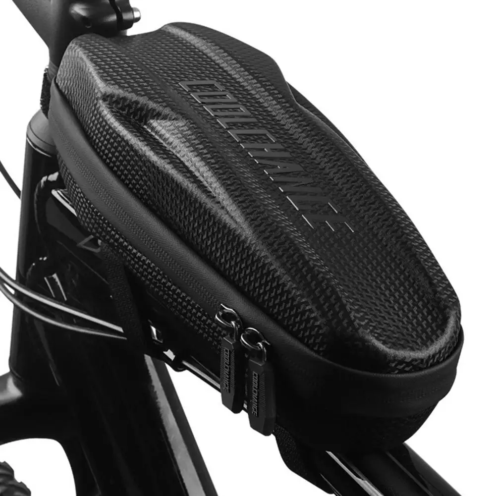 Two-way Zipper Bicycle Bag EVA Waterproof Hard Shell Front Tube Frame Package Scooter Handlebar Bag MTB Bike Riding Equipment
Two-way Zipper Bicycle Bag EVA Waterproof Hard Shell Front Tube Frame Package Scooter Handlebar Bag MTB Bike Riding Equipment