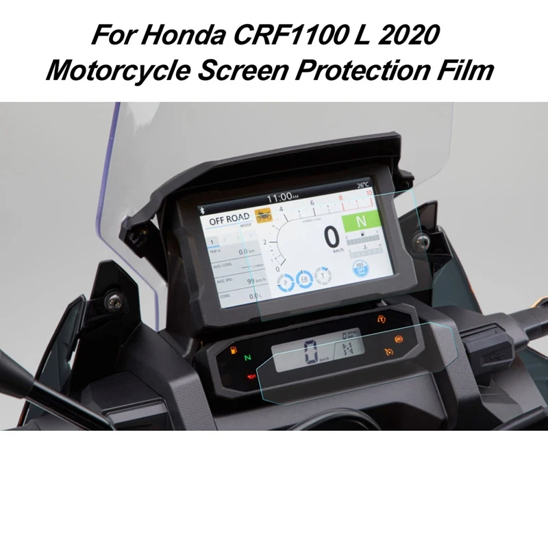 Motorcycle Dashboard Screen Protective Film Speedometer Scratch Film for Honda CRF1100L CRF 1100L Africa Twin 2020
Motorcycle Dashboard Screen Protective Film Speedometer Scratch Film for Honda CRF1100L CRF 1100L Africa Twin 2020