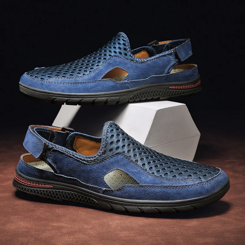 Hollow Sandals Men Summer Outdoor Leisure Shoes Men Comfortable Footwear Business Platform Sandals
Hollow Sandals Men Summer Outdoor Leisure Shoes Men Comfortable Footwear Business Platform Sandals