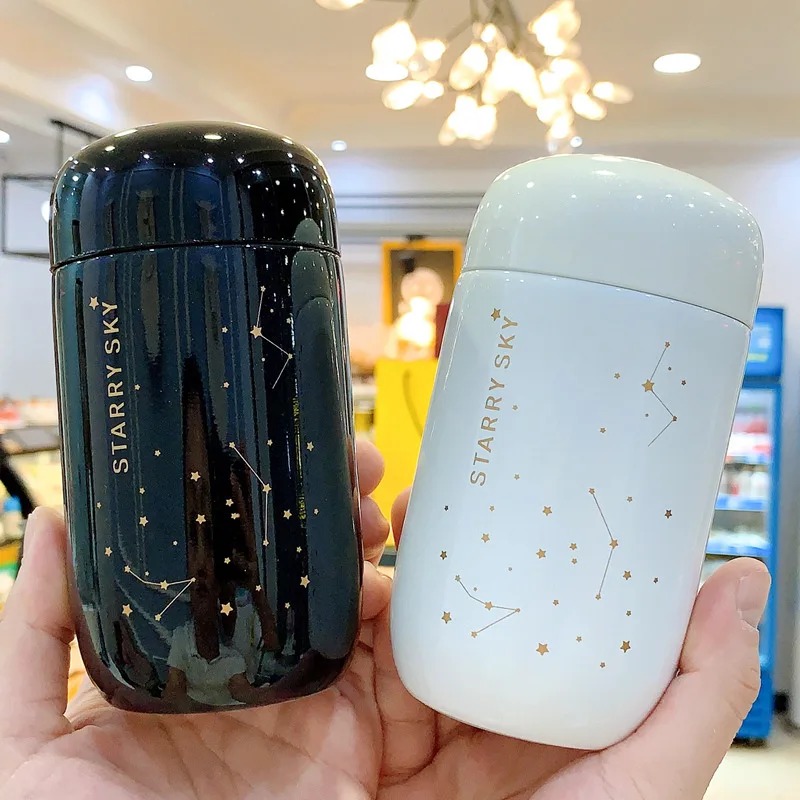 200ML Cute Stainless Steel Water Bottle Mini Thermos Mugs Vacuum Flask Smart Coffee Tea Cups Water Insulated Tumbler Cup Black
200ML Cute Stainless Steel Water Bottle Mini Thermos Mugs Vacuum Flask Smart Coffee Tea Cups Water Insulated Tumbler Cup Black