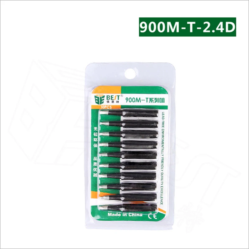 Free shipping 10 pcs/lot 900M-T-2.4D heat resistant lead free soldering iron tip for Hakko 936
Free shipping 10 pcs/lot 900M-T-2.4D heat resistant lead free soldering iron tip for Hakko 936
