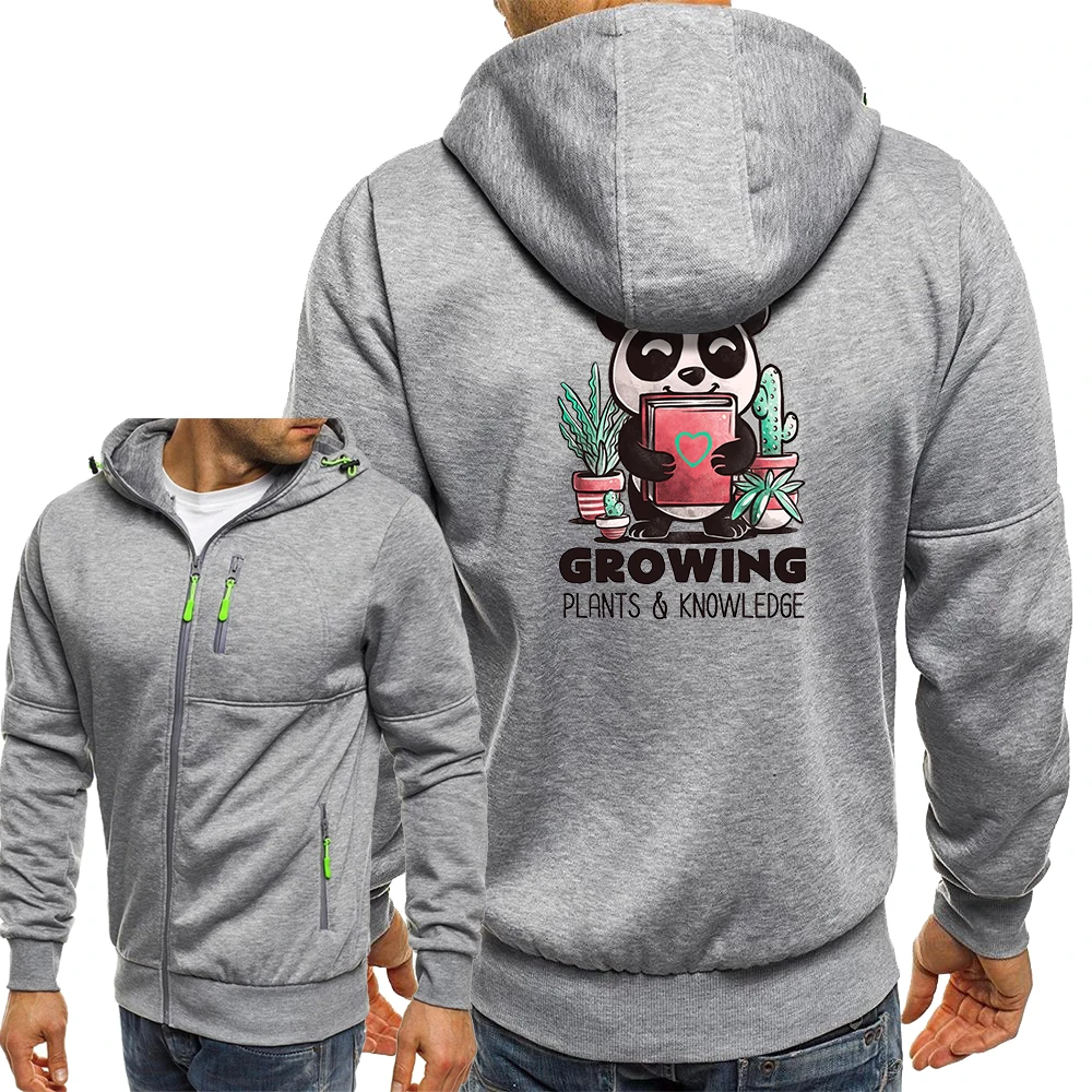 Growing Plants Knowledge Panda Hoodies Mens Cartoon Funny Graphic Jackets Fashion Harajuku Coat Streetwear Zipper Men Jacket
Growing Plants Knowledge Panda Hoodies Mens Cartoon Funny Graphic Jackets Fashion Harajuku Coat Streetwear Zipper Men Jacket