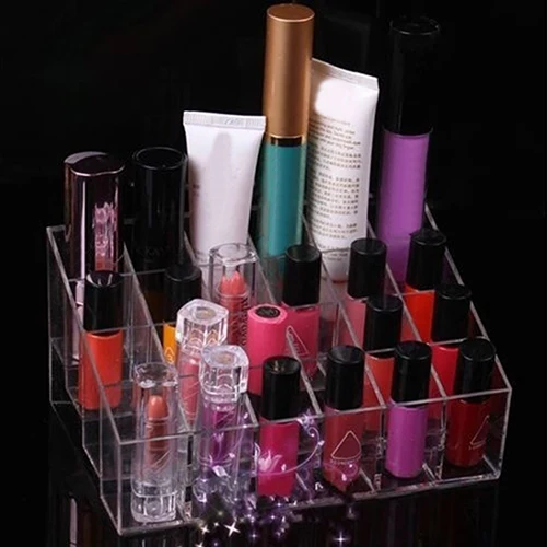 Hot 24 Grid Acrylic transparent and beautiful Makeup Organizer Storage Box lipstick Nail Drill polish organizer Cosmetic Box Hol
Hot 24 Grid Acrylic transparent and beautiful Makeup Organizer Storage Box lipstick Nail Drill polish organizer Cosmetic Box Hol