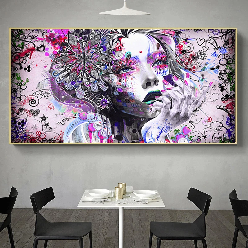 Abstract Colorful Heart Flower Girl Canvas Poster Wall Art Picture Print Love Painting Living Room Home Decoration Wall Decor
Abstract Colorful Heart Flower Girl Canvas Poster Wall Art Picture Print Love Painting Living Room Home Decoration Wall Decor