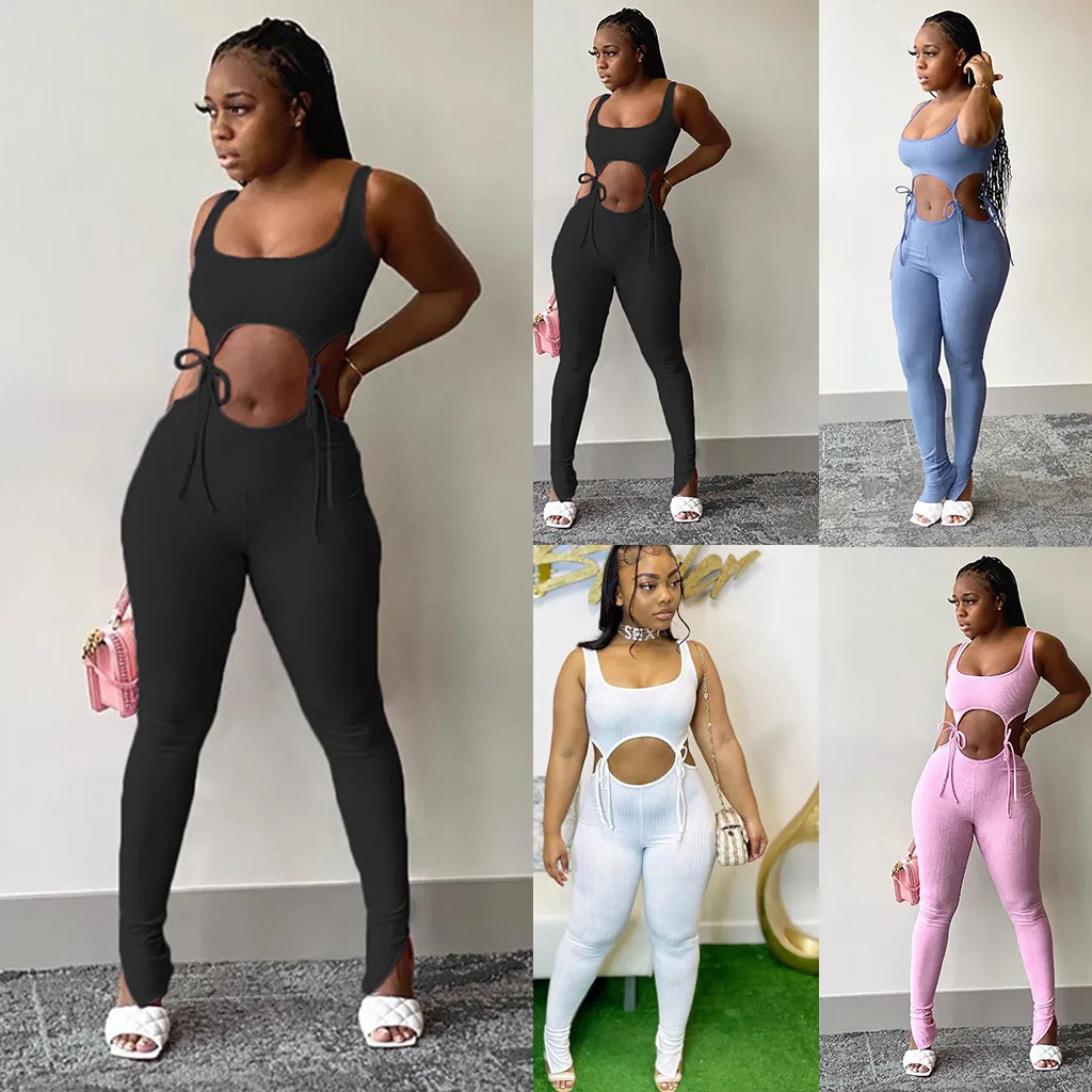 Yoga Set Women Solid Drawstring Decorated Sleeveless Crop Top & High Waisted High Elastic Pants Female Fitness Set A20
Yoga Set Women Solid Drawstring Decorated Sleeveless Crop Top & High Waisted High Elastic Pants Female Fitness Set A20