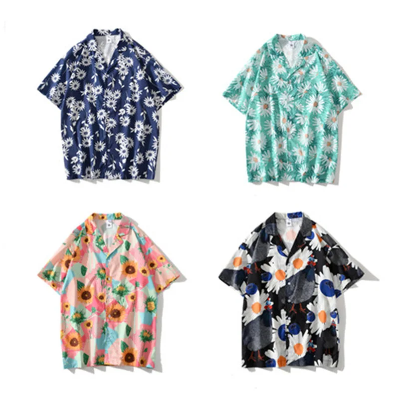 Floral Print Geometric Color Block Patchwork Hawaiian Beach Shirts Men Casual Couple Short Sleeve Aloha Camp Tropical Shirt Tops
Floral Print Geometric Color Block Patchwork Hawaiian Beach Shirts Men Casual Couple Short Sleeve Aloha Camp Tropical Shirt Tops