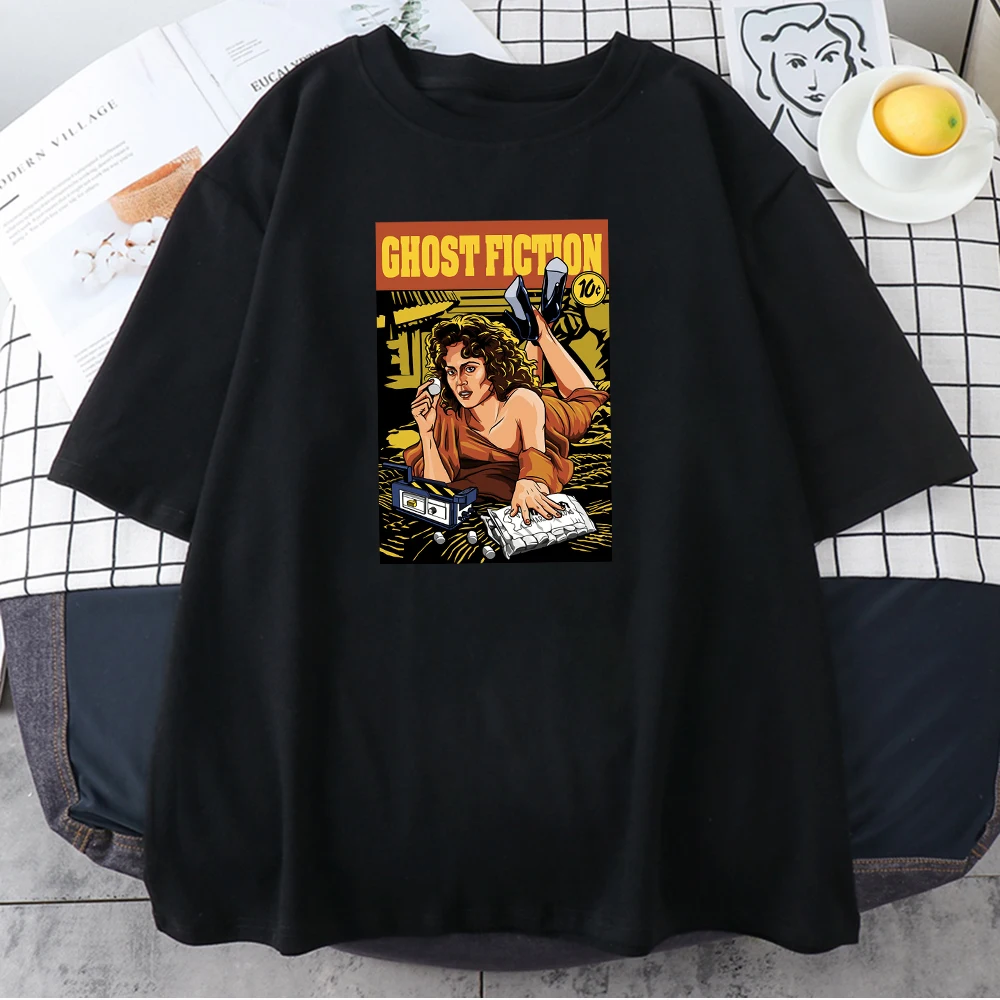 Pulp Fiction Print T Shirts Woman Vintage O Neck Fashion Tshirts Clothes Retro Cartoon Oversize T Shirt Summer Female Tshirts
Pulp Fiction Print T Shirts Woman Vintage O Neck Fashion Tshirts Clothes Retro Cartoon Oversize T Shirt Summer Female Tshirts