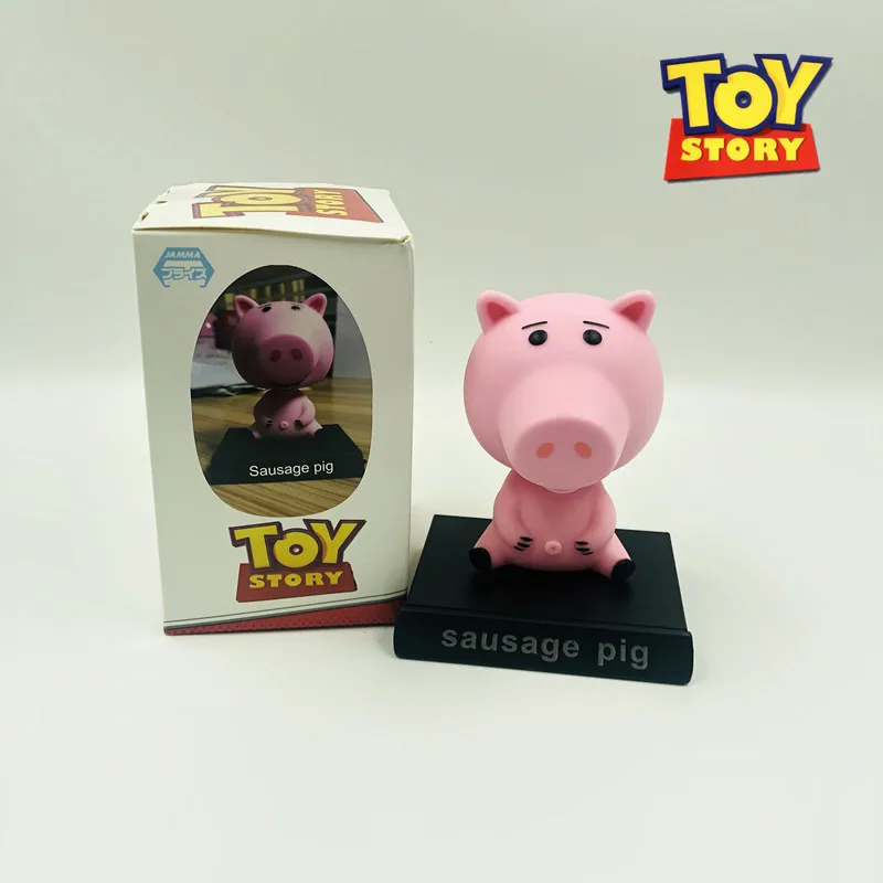 Disney Toy Story Piggy Bank Shaking Head Doll Hand-made Car Accessories Cake Decoration Car Mobile Phone Rack Vehicle Decoration
Disney Toy Story Piggy Bank Shaking Head Doll Hand-made Car Accessories Cake Decoration Car Mobile Phone Rack Vehicle Decoration