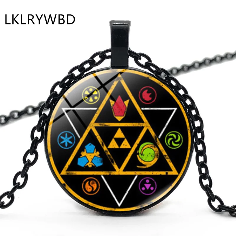 Винтажный треугольный значок Zelda Legend Высококачественная популярная подвеска