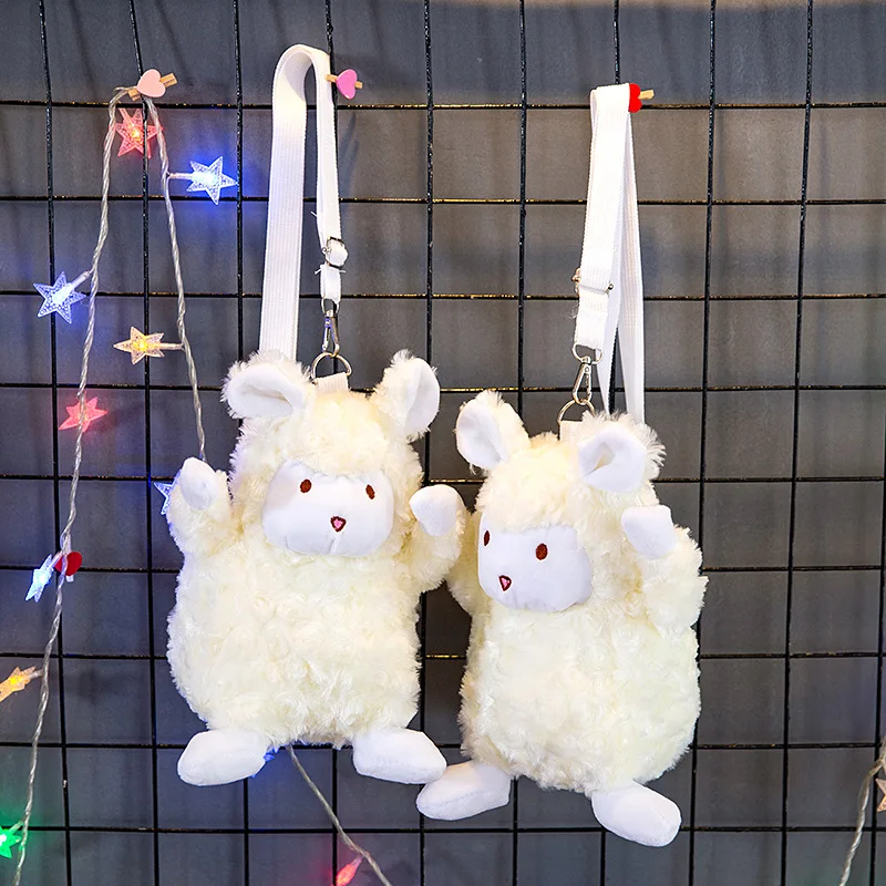 New Super Cute Pretty Lamb Sheep Knapsack Backpack Kawaii Bag Plush Toys Cartoon Comic Anime Model Doll Stuffed Toy Gift
New Super Cute Pretty Lamb Sheep Knapsack Backpack Kawaii Bag Plush Toys Cartoon Comic Anime Model Doll Stuffed Toy Gift
