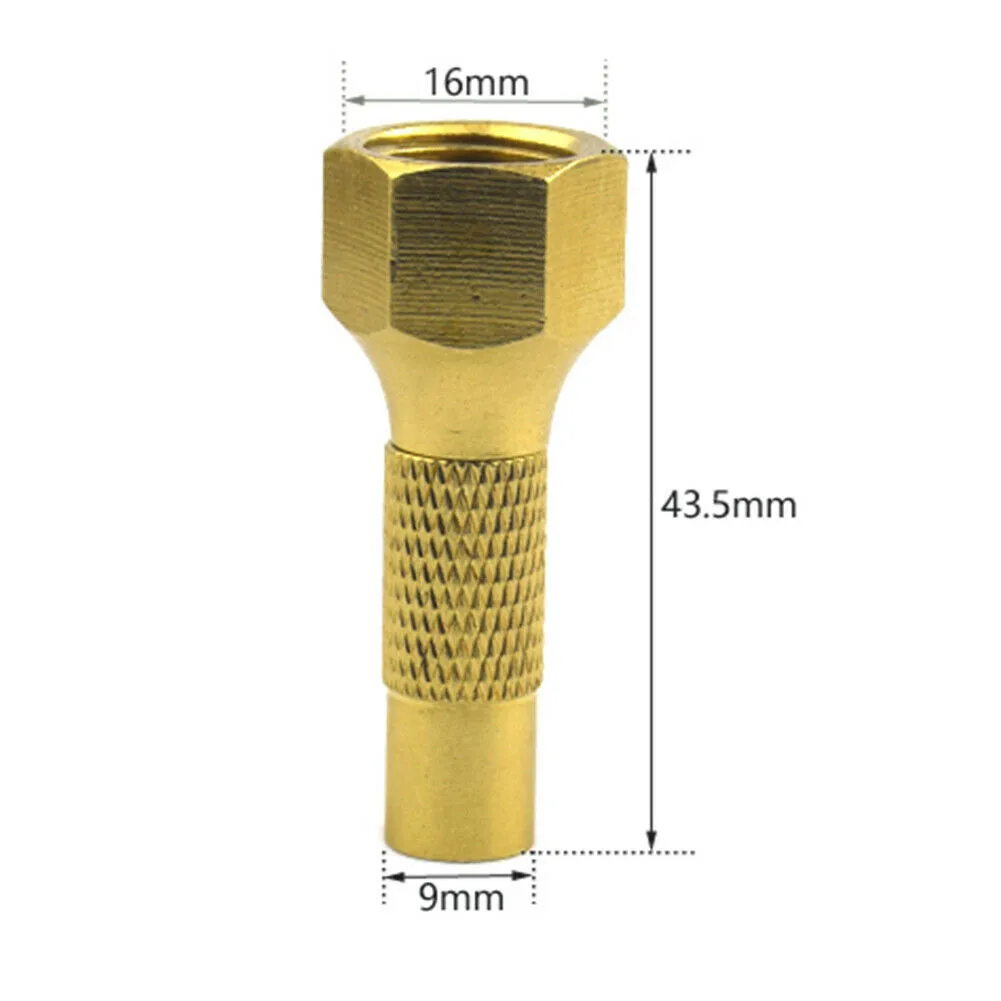 2 Pcs Heavy Duty Screw-On Pure Brass Tire Chuck 43.5*16*9mm For Car Tyre Inflator Compressor Gauge Accessories Tire Repair Tools
2 Pcs Heavy Duty Screw-On Pure Brass Tire Chuck 43.5*16*9mm For Car Tyre Inflator Compressor Gauge Accessories Tire Repair Tools