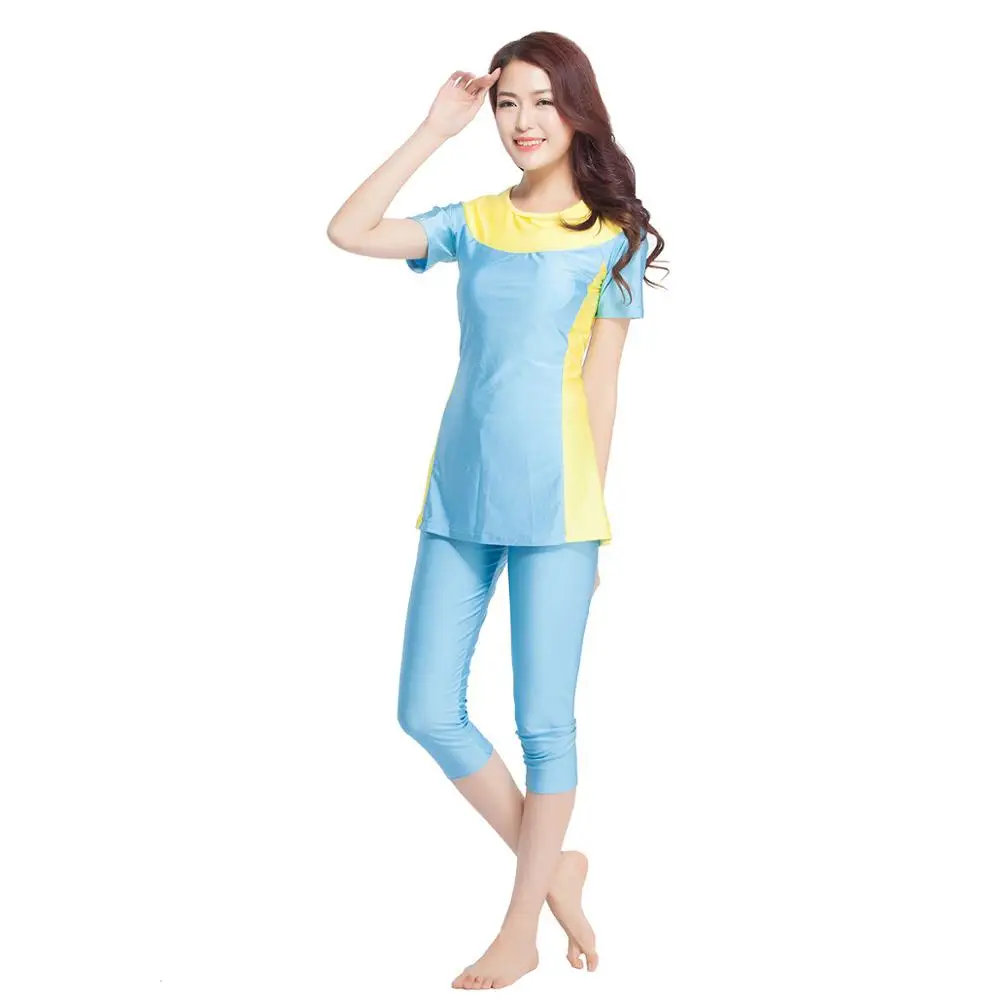 2021 New Arab Muslim Swimwear Women Coverage Short Sleeve Modest Islamic Swimsuit Plus Size Beachwear Bathing Suit XS-XXXXL
2021 New Arab Muslim Swimwear Women Coverage Short Sleeve Modest Islamic Swimsuit Plus Size Beachwear Bathing Suit XS-XXXXL