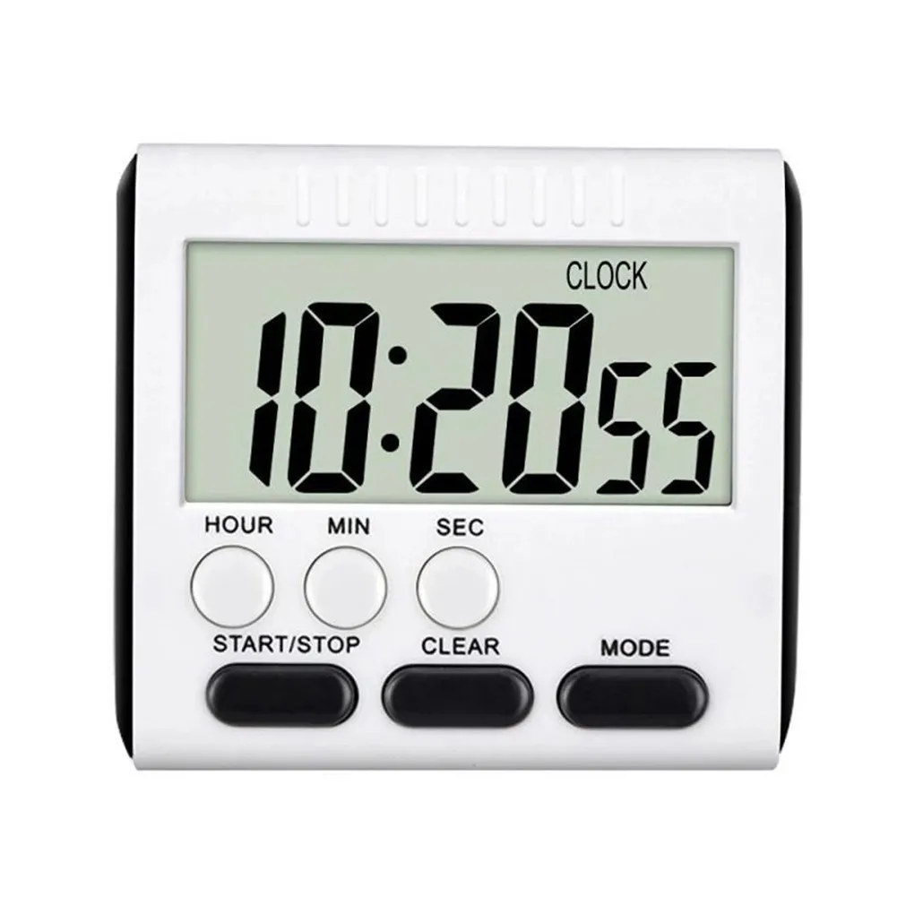 Digital Screen Kitchen Timer Large Display Digital Timer Square Cooking Count Up Countdown Alarm Clock Sleep Stopwatch Clock
Digital Screen Kitchen Timer Large Display Digital Timer Square Cooking Count Up Countdown Alarm Clock Sleep Stopwatch Clock