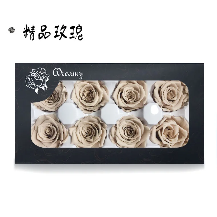 8pcsLand Eternal Flower Box Pure Color 4-5cm Boutique AAA Rose Export Imported DIY Glass Cover Material Package
8pcsLand Eternal Flower Box Pure Color 4-5cm Boutique AAA Rose Export Imported DIY Glass Cover Material Package