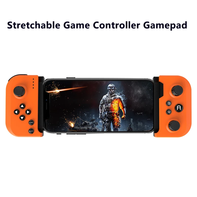 Gamepad Bluetooth-compatible Wireless Joystick PUBG Triggers Stretchable Game Pad for Xiaomi Android IOS Pubg Mobile Phone
Gamepad Bluetooth-compatible Wireless Joystick PUBG Triggers Stretchable Game Pad for Xiaomi Android IOS Pubg Mobile Phone