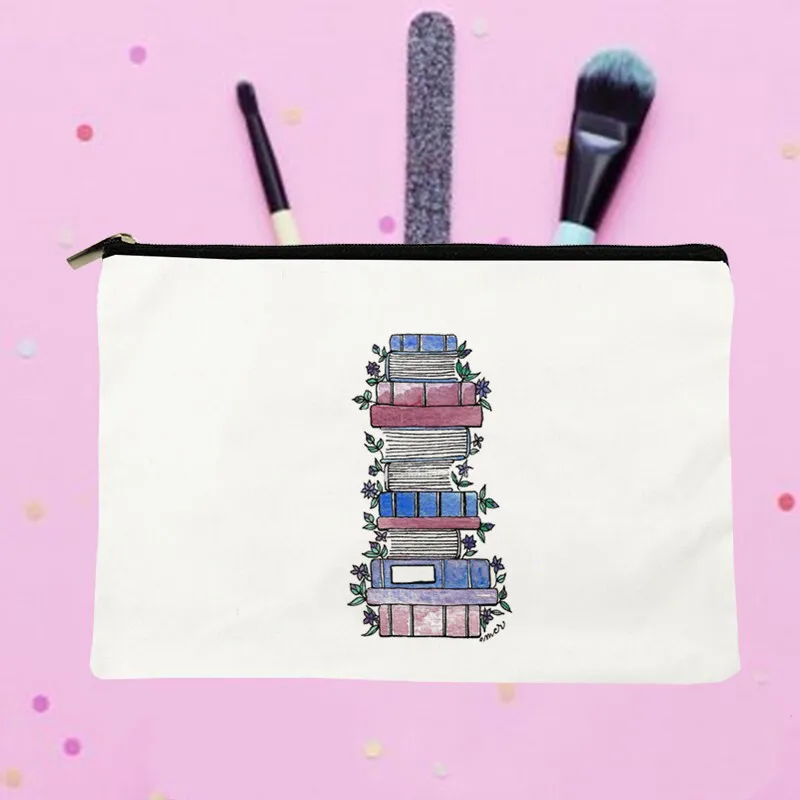 Women Flowery Books Printed Make up bag Fashion Women Cosmetics Organizer Bag for Travel Colorful Storage Bag for Lady Bag
Women Flowery Books Printed Make up bag Fashion Women Cosmetics Organizer Bag for Travel Colorful Storage Bag for Lady Bag