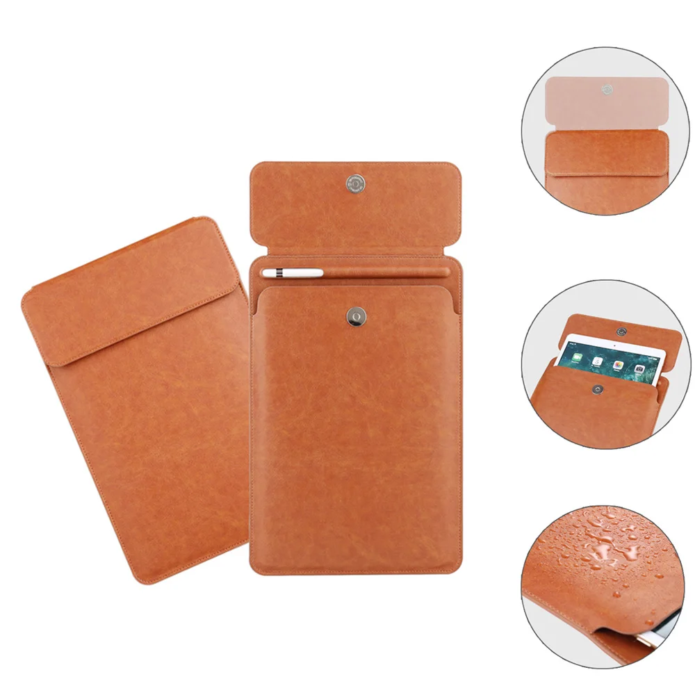 Button pocket Sleeve Cover for iPad Pro 10.5 11 inch Pouch Bag with Pencil Slot case for iPad Pro 9.7 Release Myl-79k
Button pocket Sleeve Cover for iPad Pro 10.5 11 inch Pouch Bag with Pencil Slot case for iPad Pro 9.7 Release Myl-79k