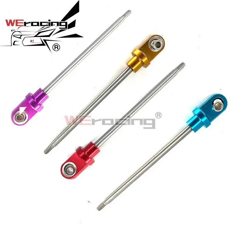1pair 130MM Steel GTX Shock Shafts with Precise Rod Ends TRA7763 for TRAXXAS 1/5 X-MAXX Monster Truck Upgrade Parts
1pair 130MM Steel GTX Shock Shafts with Precise Rod Ends TRA7763 for TRAXXAS 1/5 X-MAXX Monster Truck Upgrade Parts