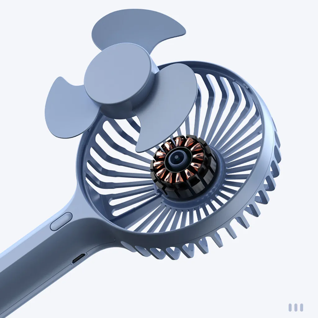 Handheld Mini Fan Portable Cooling Mobile Fan Usb Rechargeable Desk Pc Fan 3speed Adjustable For Outdoor Office Dorm Room Silent 
Handheld Mini Fan Portable Cooling Mobile Fan Usb Rechargeable Desk Pc Fan 3speed Adjustable For Outdoor Office Dorm Room Silent