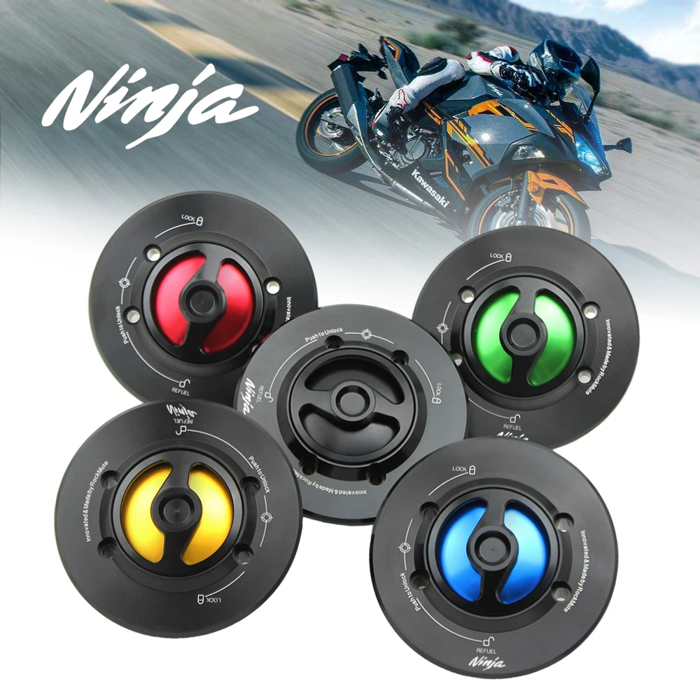 Motorcycle Fuel Tank Cap For Kawasaki Ninja 650 2017-2020, NINJA 250/400 2018 2019 2020 Keyless Quick Release Gas Tank Cover New
Motorcycle Fuel Tank Cap For Kawasaki Ninja 650 2017-2020, NINJA 250/400 2018 2019 2020 Keyless Quick Release Gas Tank Cover New