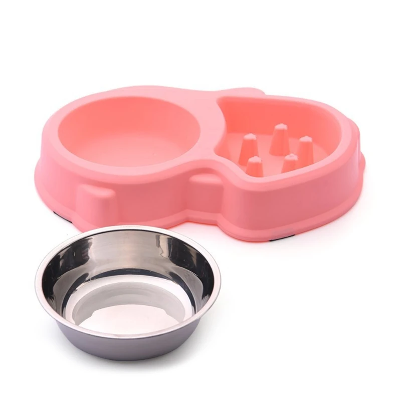 Pet Slow Feeder Bowls Portable Anti Slip Leakproof Cats/Dogs Multicolor with Baffle Design Dog Puzzle Plates 
Pet Slow Feeder Bowls Portable Anti Slip Leakproof Cats/Dogs Multicolor with Baffle Design Dog Puzzle Plates