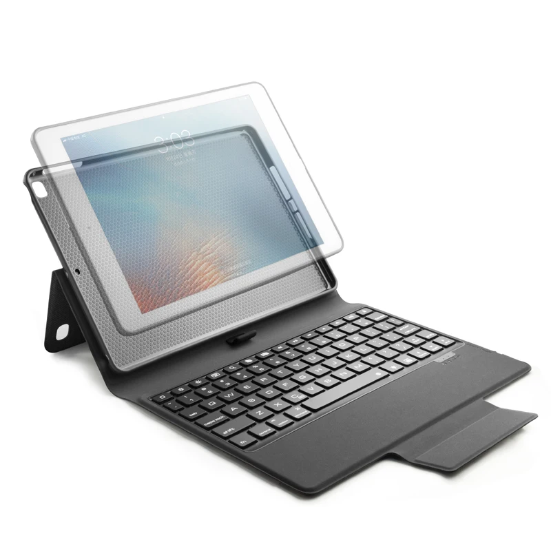 Чехол с Bluetooth клавиатурой для нового iPad 9 7 дюйма тонкий кожаный чехол премиум