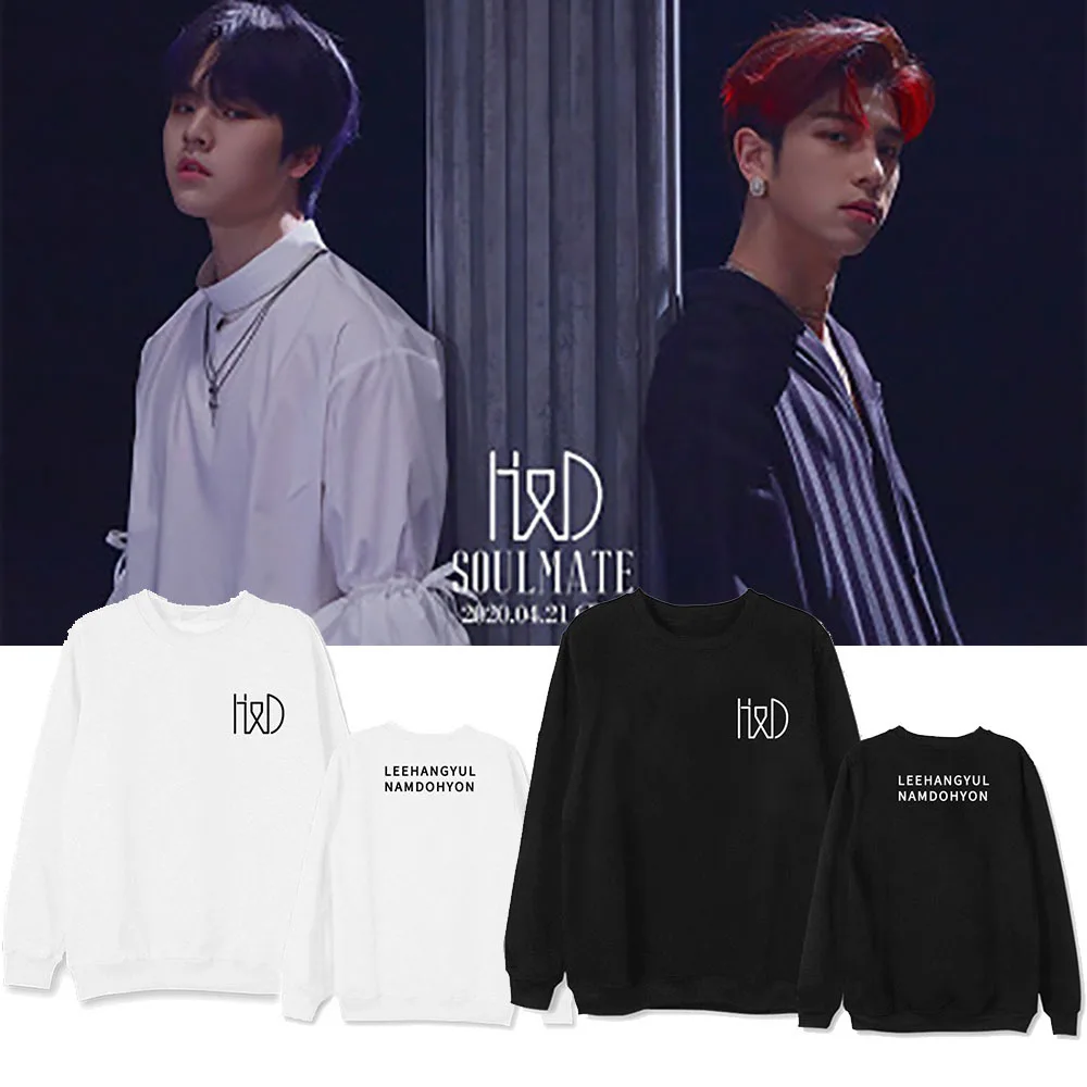 Kpop H & D (HD) мини-альбом с надписью «Soulmate», пуловер с названием члена, худи, Kpop, унисекс, флисовый/тонкий свитшот, пуловеры, топы
Kpop H & D (HD) мини-альбом с надписью «Soulmate», пуловер с названием члена, худи, Kpop, унисекс, флисовый/тонкий свитшот, пуловеры, топы
