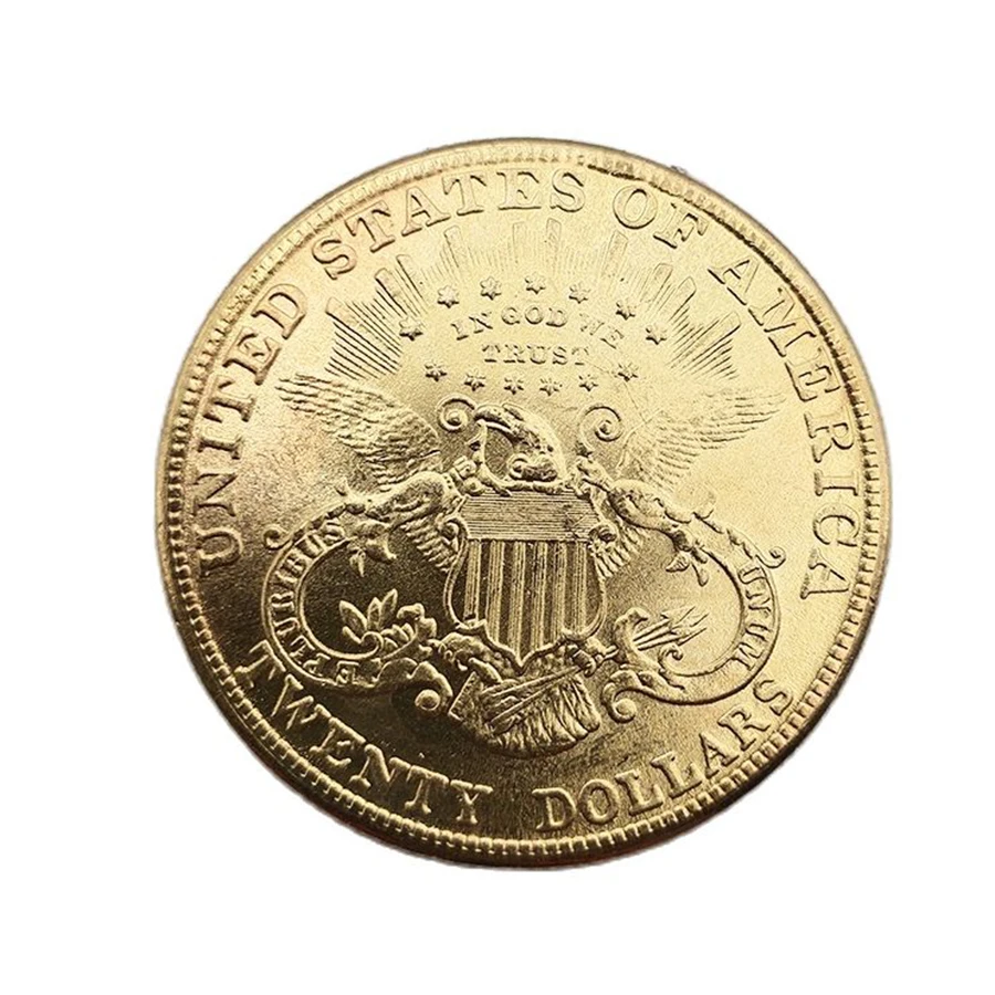 Collection Twenty Dollars Souvenirs Home Decoration Crafts Desktop Ornaments Gifts United States 1882 Commemorative Coin
Collection Twenty Dollars Souvenirs Home Decoration Crafts Desktop Ornaments Gifts United States 1882 Commemorative Coin