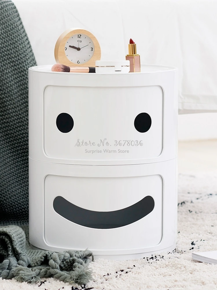 Modern Fashion Storage Locker Bedside Table Bedroom Creative Simple Mini Small Storage Rack Multifunction Nightstand ABS Cute
Modern Fashion Storage Locker Bedside Table Bedroom Creative Simple Mini Small Storage Rack Multifunction Nightstand ABS Cute