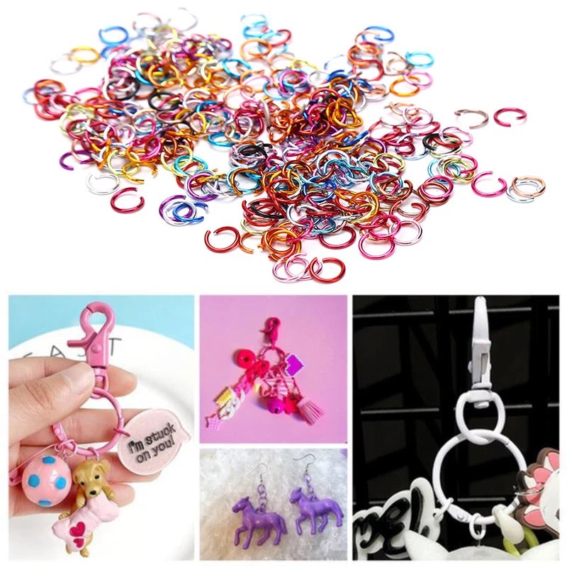 300Pcs/Set Aluminum Open Jump Rings Diy Jewelry Making Accessories Split Rings Connectors For Jewelry Making Supplies 
300Pcs/Set Aluminum Open Jump Rings Diy Jewelry Making Accessories Split Rings Connectors For Jewelry Making Supplies