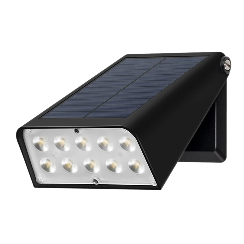 Уличный настенный светильник на солнечной батарее, IP65 водонепроницаемый, для двора, забора, террасы, лестницы 
Уличный настенный светильник на солнечной батарее, IP65 водонепроницаемый, для двора, забора, террасы, лестницы