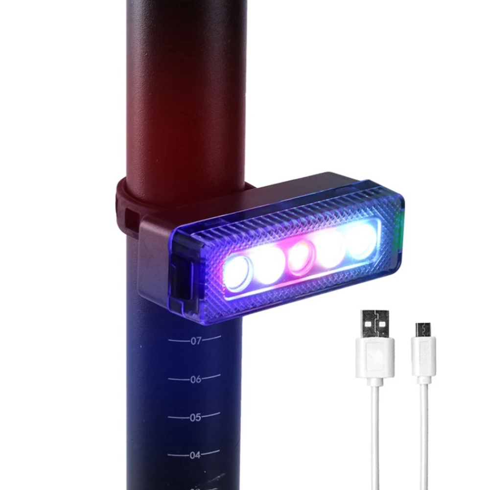 5 Modes Bike Tail Light Waterproof USB Rechargeable Bicycle Warning Light Ultra-Bright Bike Rear Lamp
5 Modes Bike Tail Light Waterproof USB Rechargeable Bicycle Warning Light Ultra-Bright Bike Rear Lamp