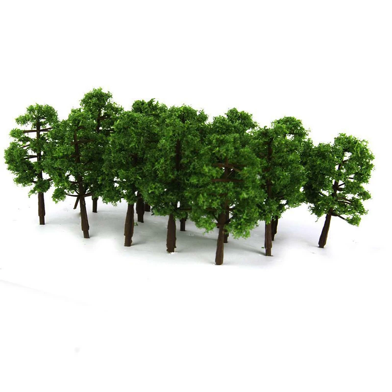 20Pcs Mini Plastic Model Trees Micro Landscape Garden Decor Artificial Miniature Train Layout Accessories 8CM Kids Toy
20Pcs Mini Plastic Model Trees Micro Landscape Garden Decor Artificial Miniature Train Layout Accessories 8CM Kids Toy