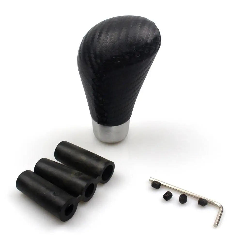 Carbon Fiber Style Leather Universal Gear Shift Knob Car Truck Manual Shifter Decor Accessories
Carbon Fiber Style Leather Universal Gear Shift Knob Car Truck Manual Shifter Decor Accessories