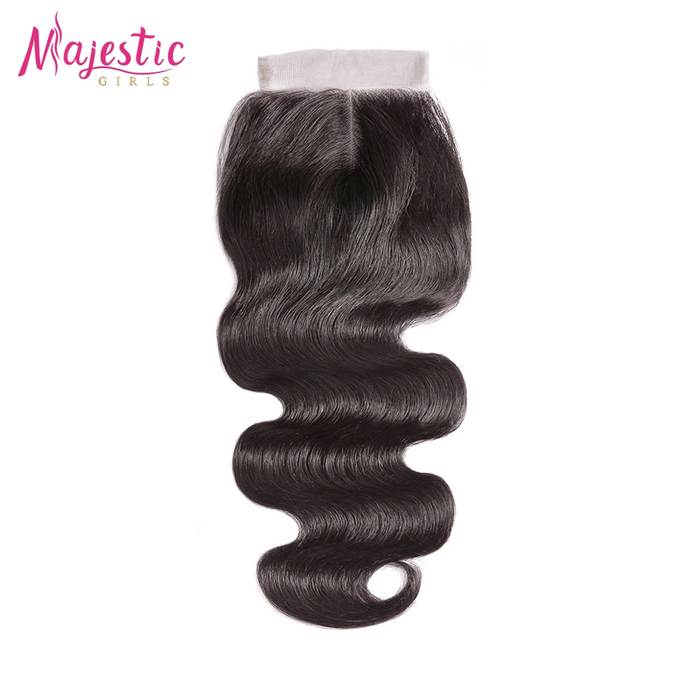 Majestic Girls OneCut Hair Body Wave 4x4 Lace Closure Brazilian Remy Hair Natural Color Body Wave Lace Closure 100% Human Hair
Majestic Girls OneCut Hair Body Wave 4x4 Lace Closure Brazilian Remy Hair Natural Color Body Wave Lace Closure 100% Human Hair
