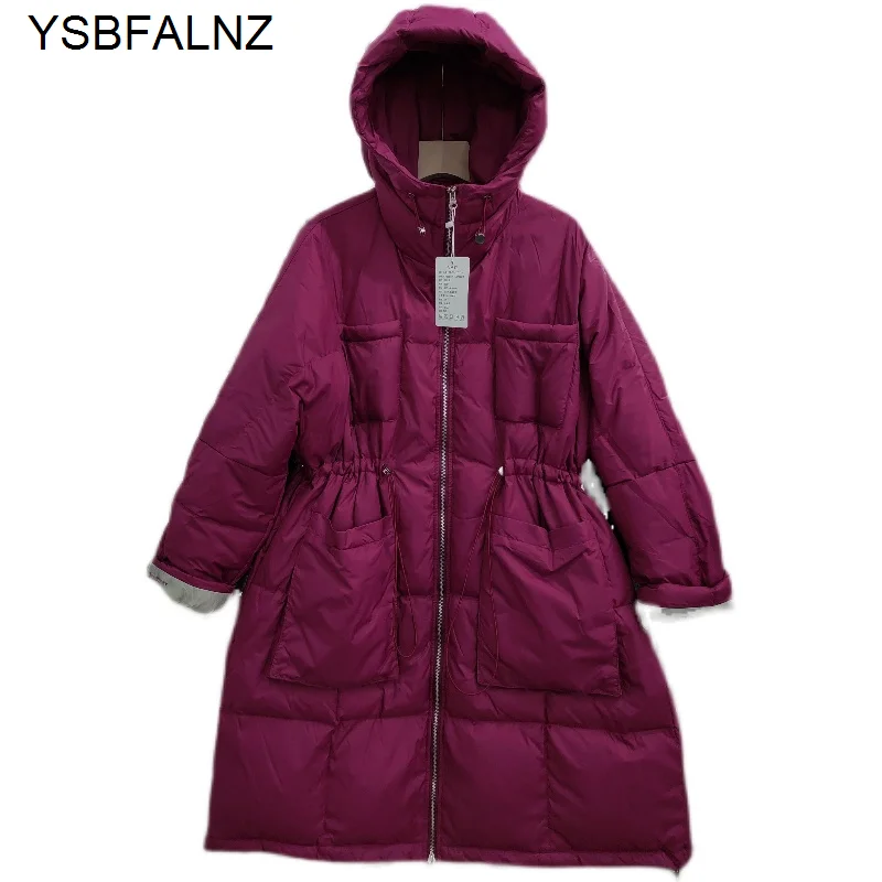 Women Autumn Winter Thick Loose 90% White Duck Down Jackets Ladies Solid Long Warm Parka Down Coats Hooded Mid-length Clothes
Women Autumn Winter Thick Loose 90% White Duck Down Jackets Ladies Solid Long Warm Parka Down Coats Hooded Mid-length Clothes