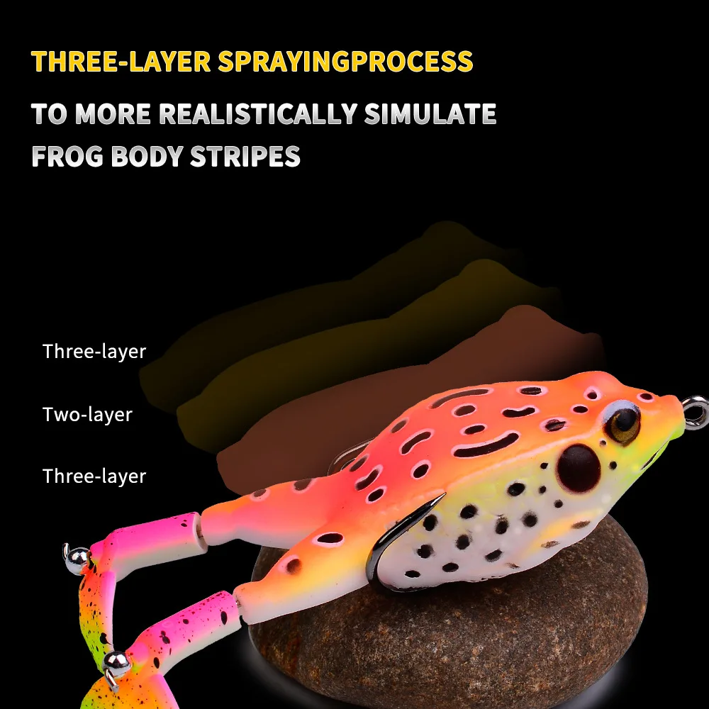 1PCS Double Propellers Frog Wobbler Soft Bait Jigging Fishing Lures 95mm 24g Artificial Crankbait Minnow Topwater Fishing Tackle
1PCS Double Propellers Frog Wobbler Soft Bait Jigging Fishing Lures 95mm 24g Artificial Crankbait Minnow Topwater Fishing Tackle