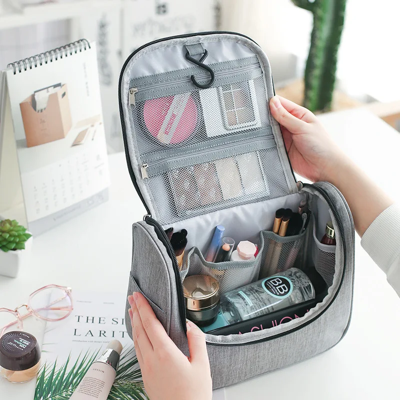 Men Business Cosmetic Bag High Quality Hanging Toiletry Kit Make up Organizer Bags Makeup Cases Box Travel Wash Storage Pouch
Men Business Cosmetic Bag High Quality Hanging Toiletry Kit Make up Organizer Bags Makeup Cases Box Travel Wash Storage Pouch