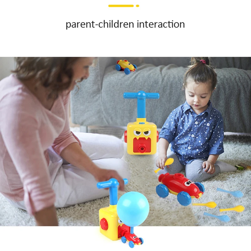 NEW Education Science Experiment Toy Puzzle Fun Inertial Power Car Balloon Toys Inertial Power Balloon Car Toy 1 Set
NEW Education Science Experiment Toy Puzzle Fun Inertial Power Car Balloon Toys Inertial Power Balloon Car Toy 1 Set