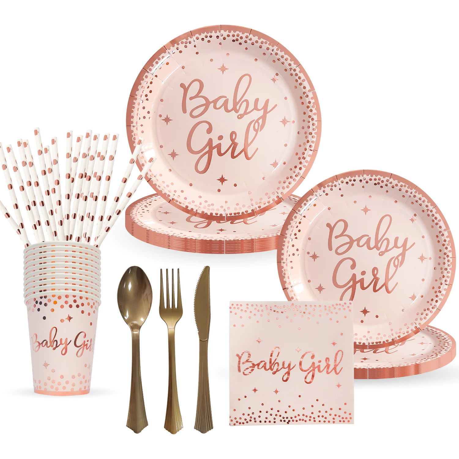 Для маленьких девочек розовое золото одноразовая Салфетка под тарелку кружку посуда Baby Shower вечерние шары День рождения вечерние Конфетти Д... 
Для маленьких девочек розовое золото одноразовая Салфетка под тарелку кружку посуда Baby Shower вечерние шары День рождения вечерние Конфетти Д...