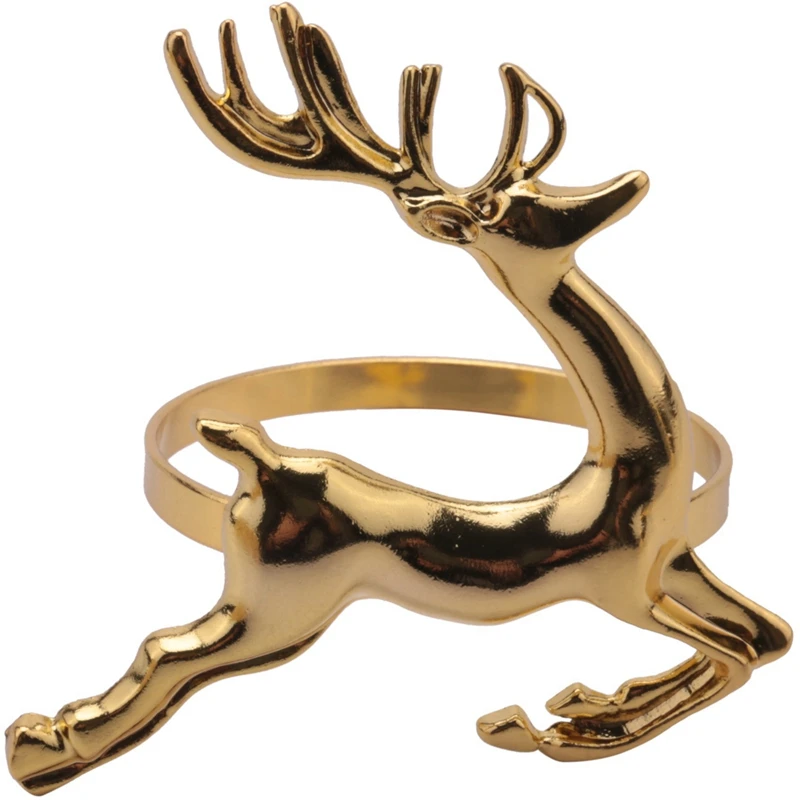 12Pcs Christmas Elk Deer Napkin Rings Gold Alloy Napkin Buckle Napkin Ring Holder Hotel Restaurant Wedding Party Dinner Table De
12Pcs Christmas Elk Deer Napkin Rings Gold Alloy Napkin Buckle Napkin Ring Holder Hotel Restaurant Wedding Party Dinner Table De