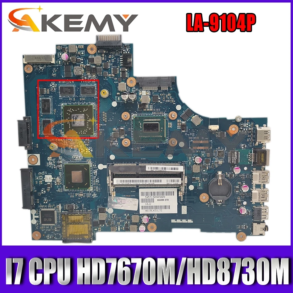 Материнская плата для ноутбука DELL 15R 2521, 3521, 5521, LA-9101P, LA-9104P, с процессором I7 HD7670M/HD8730M, CN-00P55V, 00P55V, 100% полностью протестирована
Материнская плата для ноутбука DELL 15R 2521, 3521, 5521, LA-9101P, LA-9104P, с процессором I7 HD7670M/HD8730M, CN-00P55V, 00P55V, 100% полностью протестирована