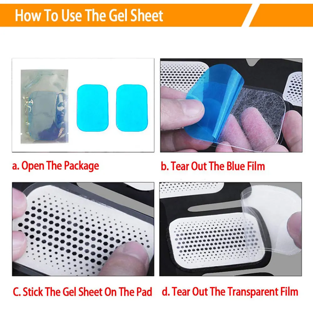 50pcs ABS Abdominal Gel Pads Sheet Abdominal Toning Belt Replacement Gel Pads Muscle Trainer Waist Trimmer Belt
50pcs ABS Abdominal Gel Pads Sheet Abdominal Toning Belt Replacement Gel Pads Muscle Trainer Waist Trimmer Belt