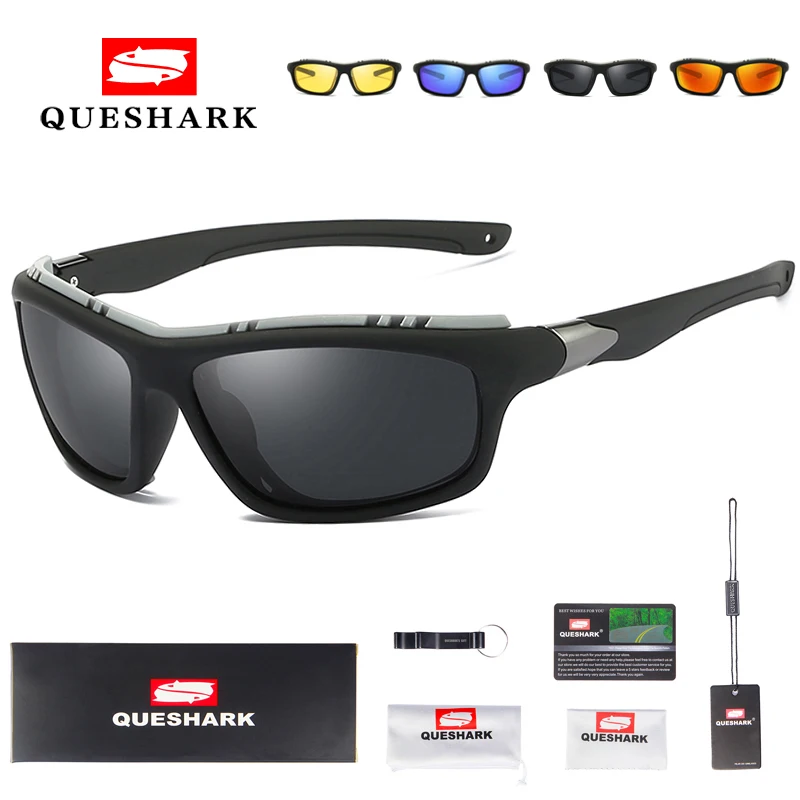 Queshark Men Women Sports Polarized Fishing Sunglasses Cycling Driving Glasses Hunting Camping Hiking Fishing Eyewear 
Queshark Men Women Sports Polarized Fishing Sunglasses Cycling Driving Glasses Hunting Camping Hiking Fishing Eyewear