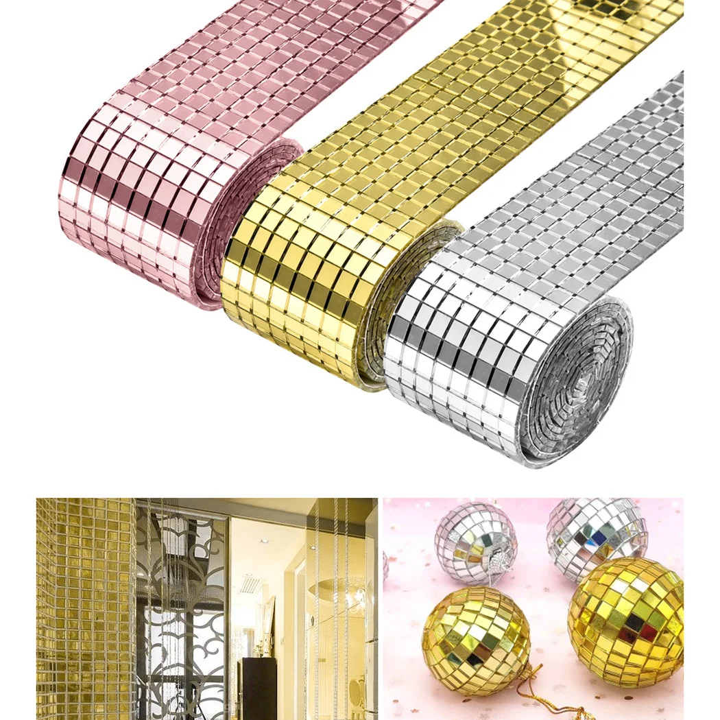 Mini Square Glass Mirror Self Stick Mosaic Crystal Tile Wall Stickers For DIY Home Bar KTV Decorative Craft 1464PCS
Mini Square Glass Mirror Self Stick Mosaic Crystal Tile Wall Stickers For DIY Home Bar KTV Decorative Craft 1464PCS