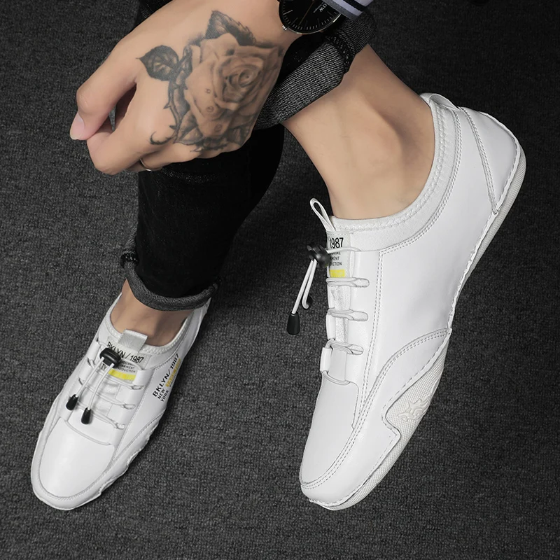 Hot Sale Luxury Genuine Leather Men Casual Breathable High Quality Sneakers Fashion Comfortable Men Original Casual Sneakers
Hot Sale Luxury Genuine Leather Men Casual Breathable High Quality Sneakers Fashion Comfortable Men Original Casual Sneakers