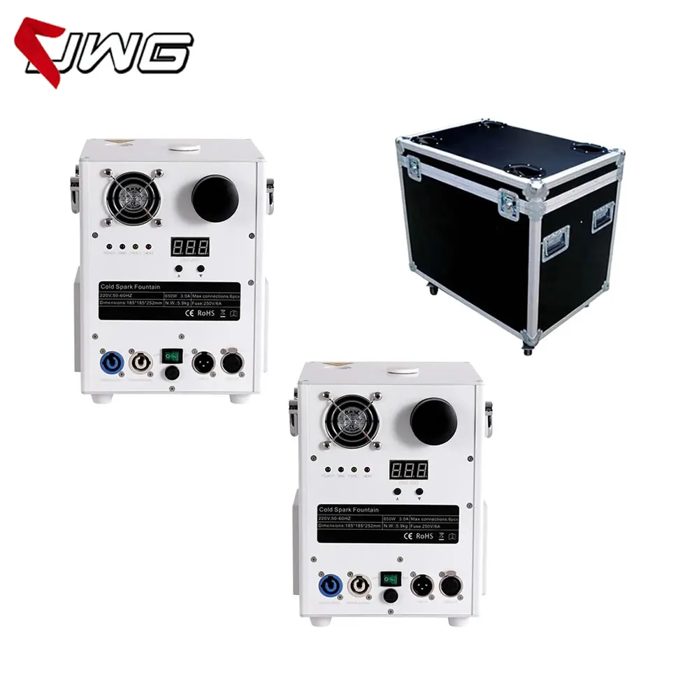 Free Shipping 2pcs Mini Sparkular Wedding Dmx/Remote Control Fireworks Cold Spark Fountain Machine Smokeless Flight Case No Card
Free Shipping 2pcs Mini Sparkular Wedding Dmx/Remote Control Fireworks Cold Spark Fountain Machine Smokeless Flight Case No Card