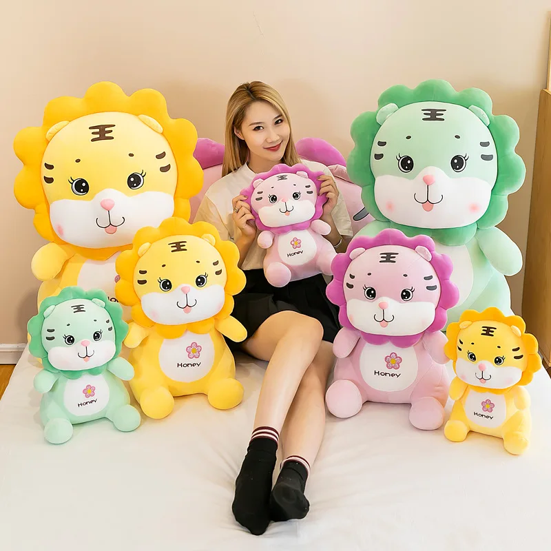 Stuffed Plush Sun Flower Tiger Toys Pillow Kawaii Sleeping Pillow Cute Tiger Doll Plush Toy Children Birthday Present
Stuffed Plush Sun Flower Tiger Toys Pillow Kawaii Sleeping Pillow Cute Tiger Doll Plush Toy Children Birthday Present