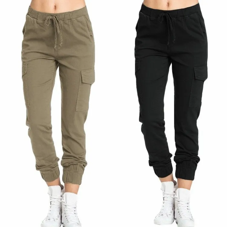 Women's Summer Elastic Waist Loose Casual Pants Leggings Lightweight Drawstring Elastic Waist Trousers Hip Hop Cargo Pants
Women's Summer Elastic Waist Loose Casual Pants Leggings Lightweight Drawstring Elastic Waist Trousers Hip Hop Cargo Pants